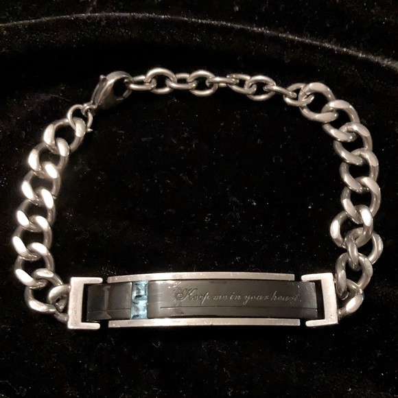 🎊HP🎊 “Keep me in your heart” Men’s bracelet - Picture 2 of 9